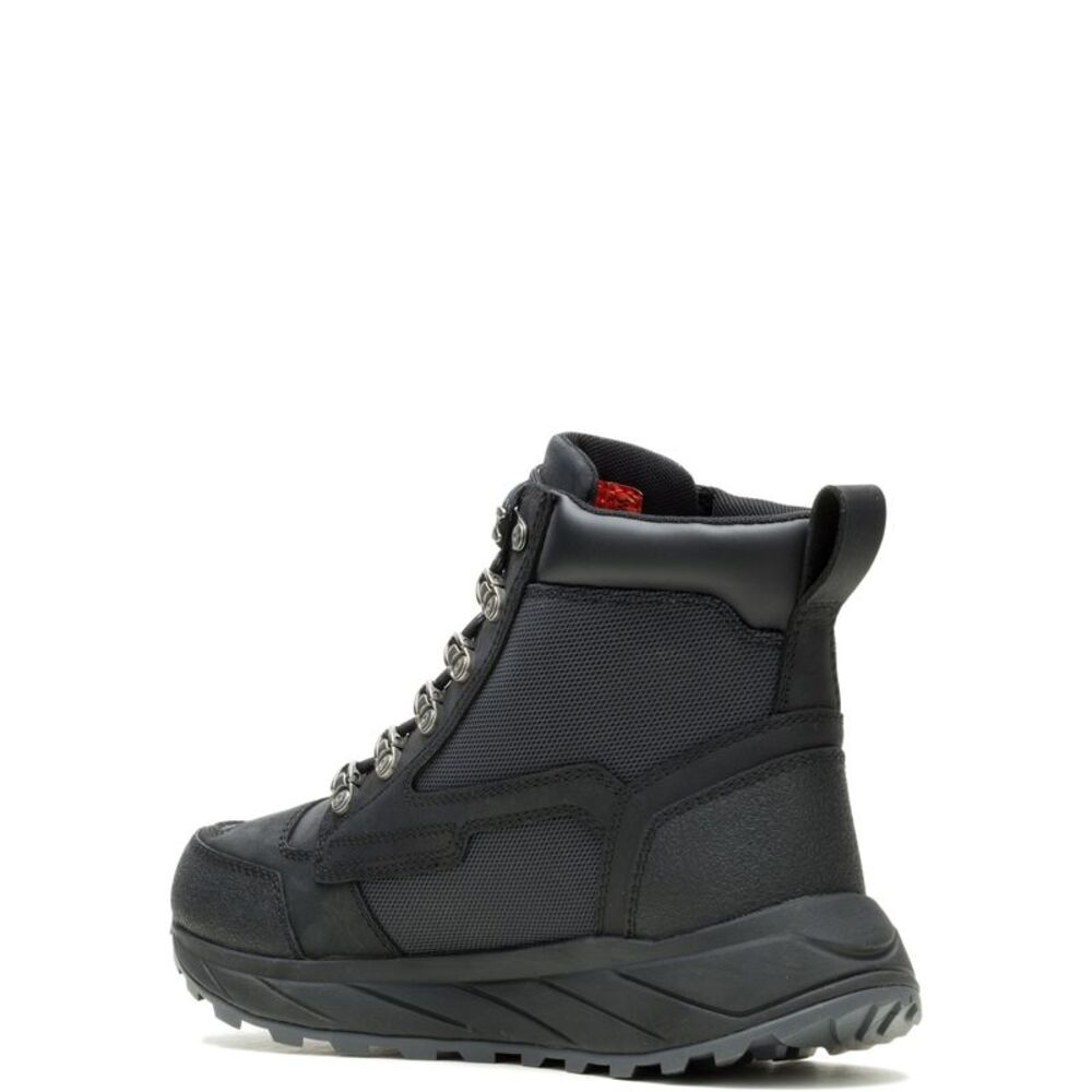 Harley-Davidson Mens Greyford 4.75 Inch Black Boots (NWT) - Picture 6 of 7